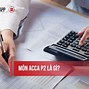 Học Bổng Acca 2024